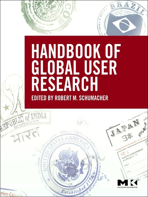 Title details for The Handbook of Global User Research by Robert Schumacher - Available